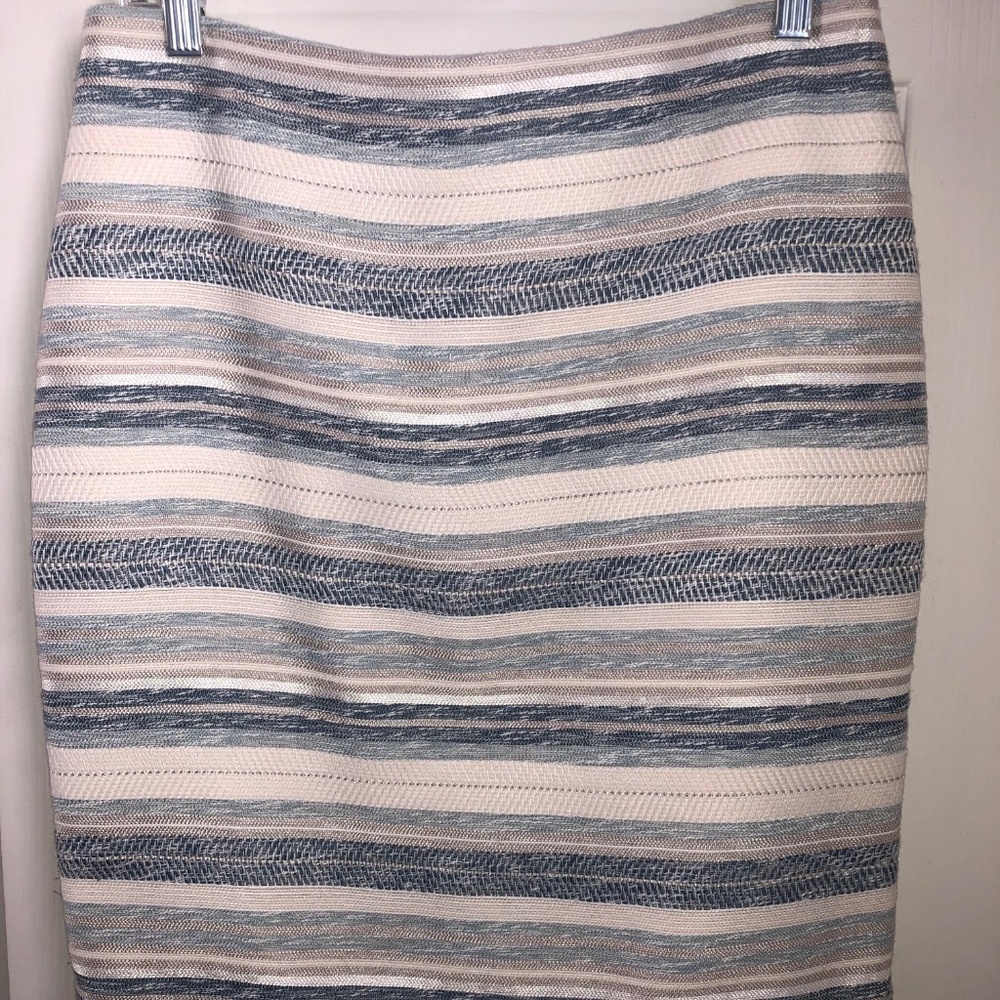 Ann Taylor NWT Striped Pencil Skirt
